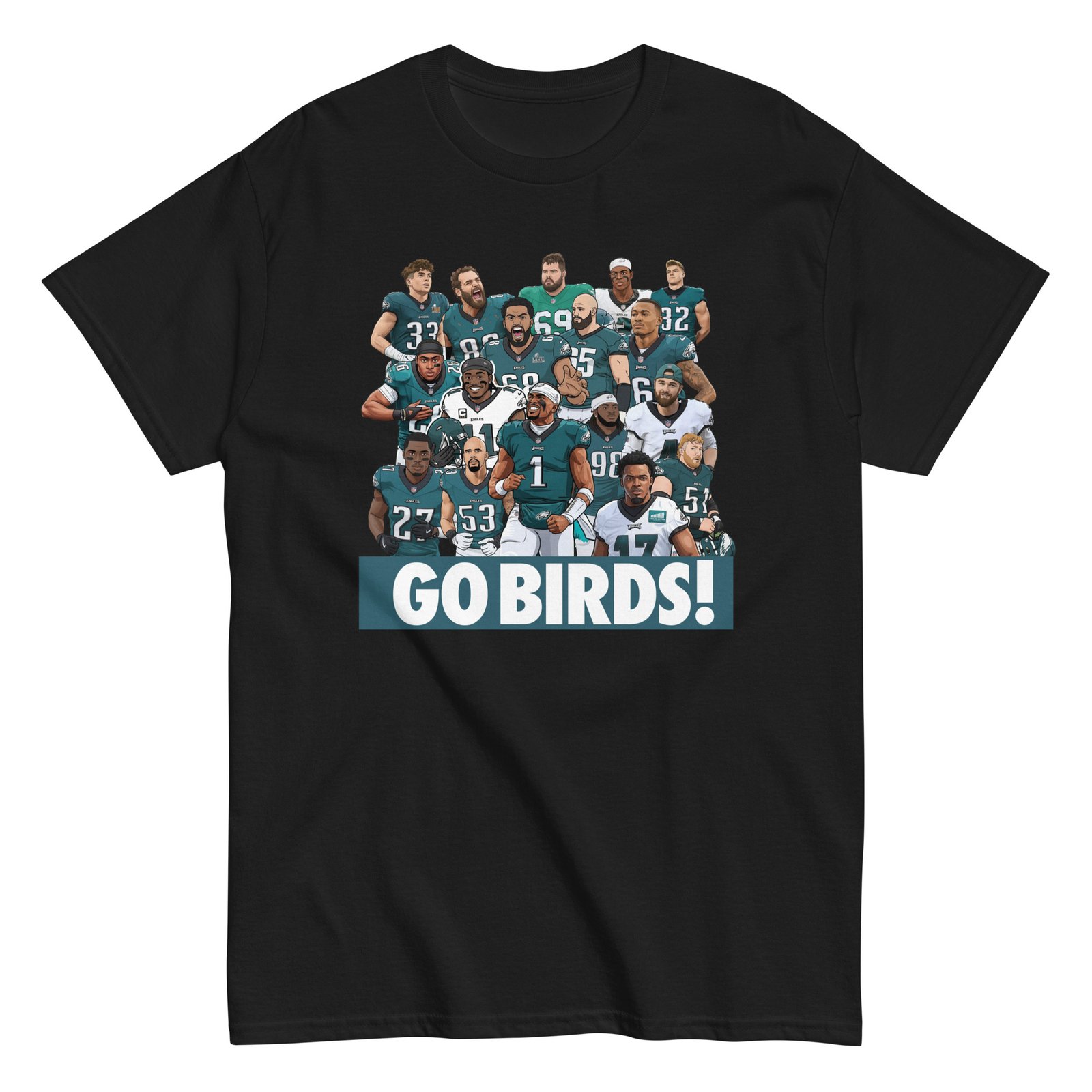Go Birds. Unisex classic tee