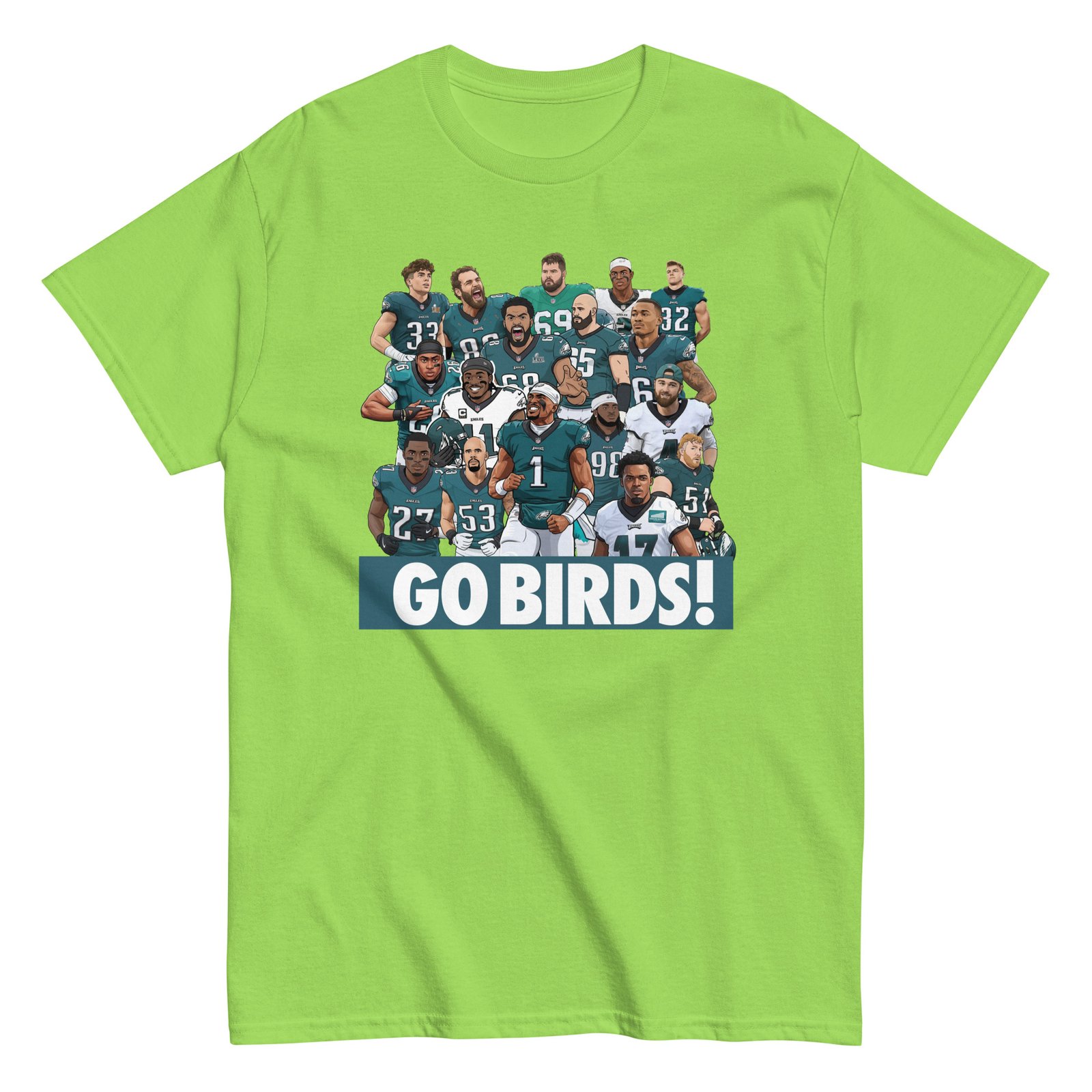 Go Birds. Unisex classic tee - Image 17