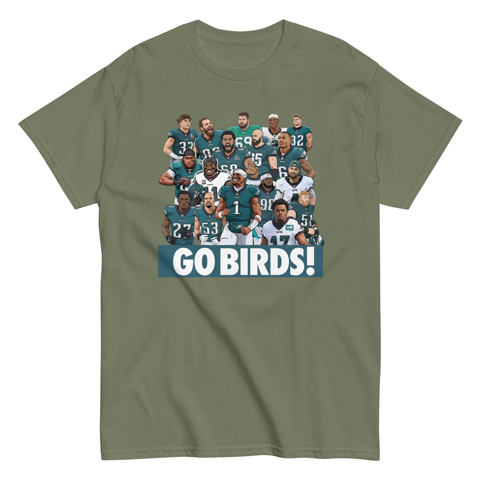 Go Birds. Unisex classic tee - Image 9