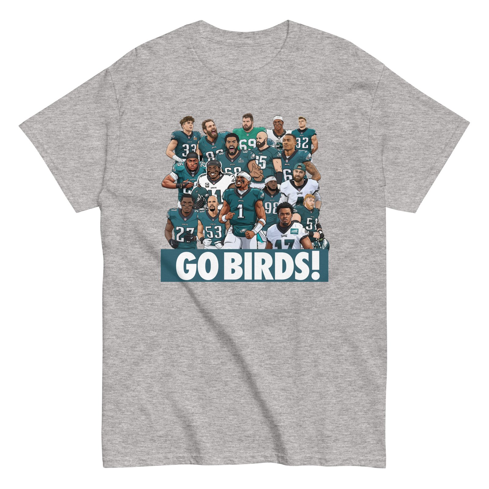 Go Birds. Unisex classic tee - Image 15