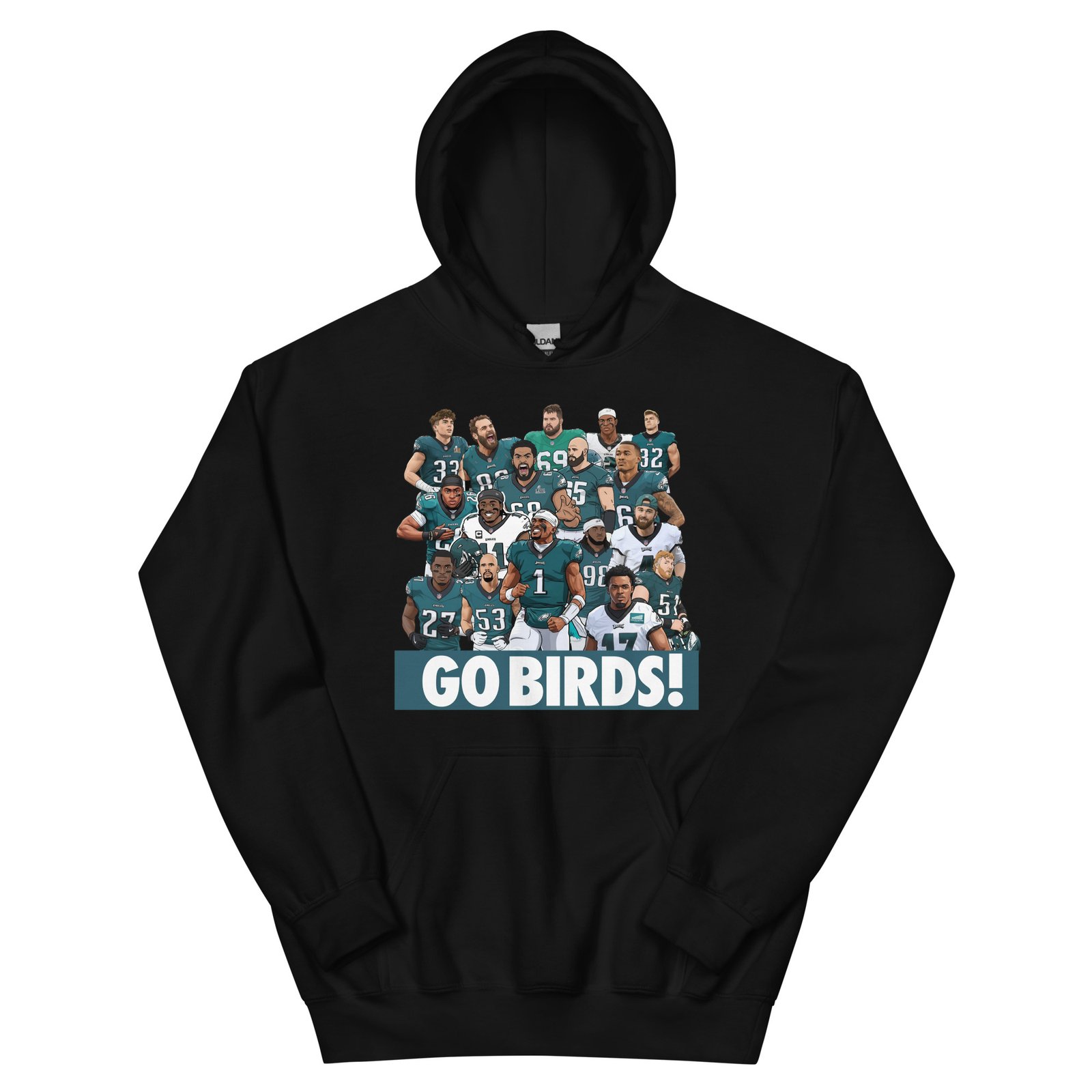 Go Birds! Unisex Hoodie - Image 2