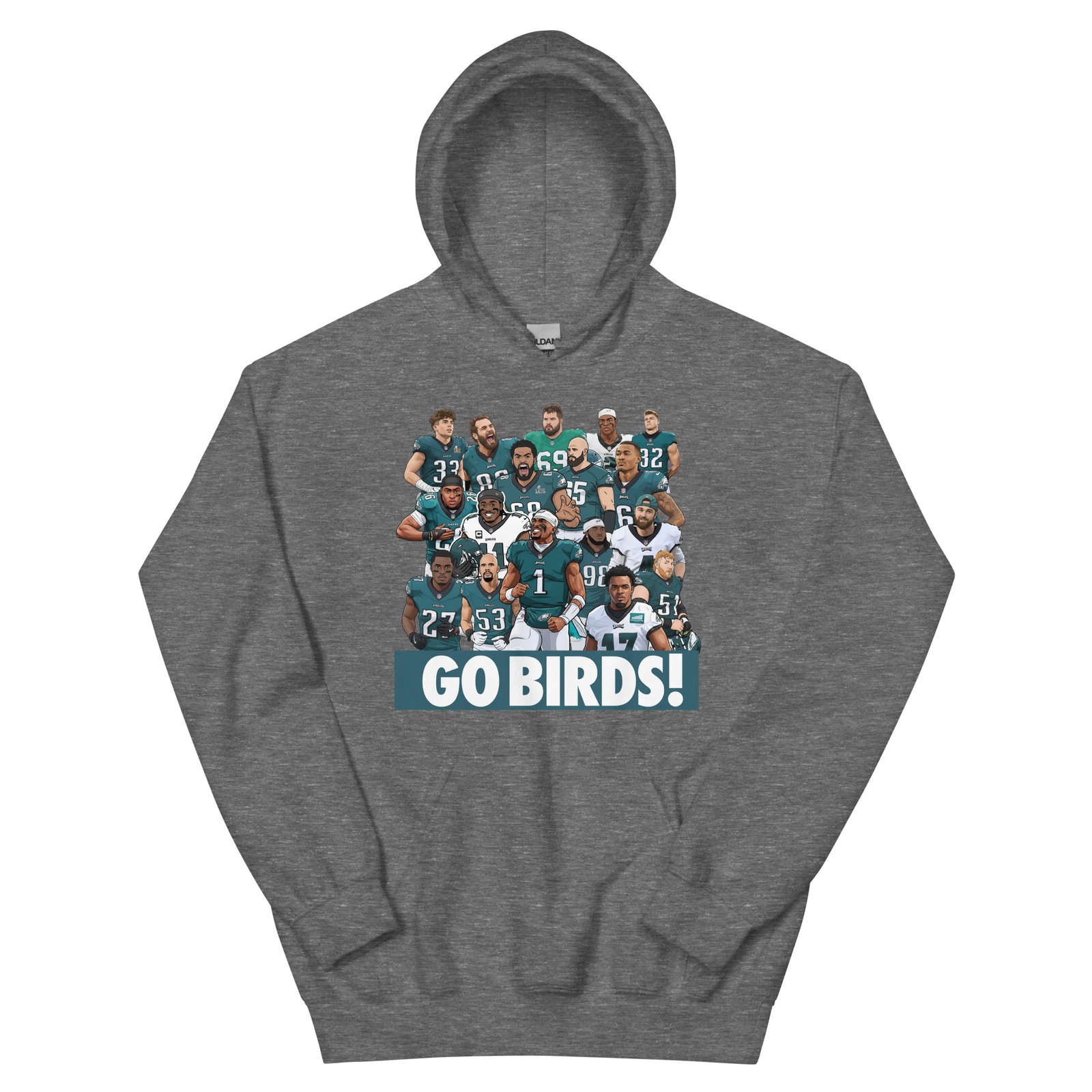Go Birds! Unisex Hoodie - Image 9