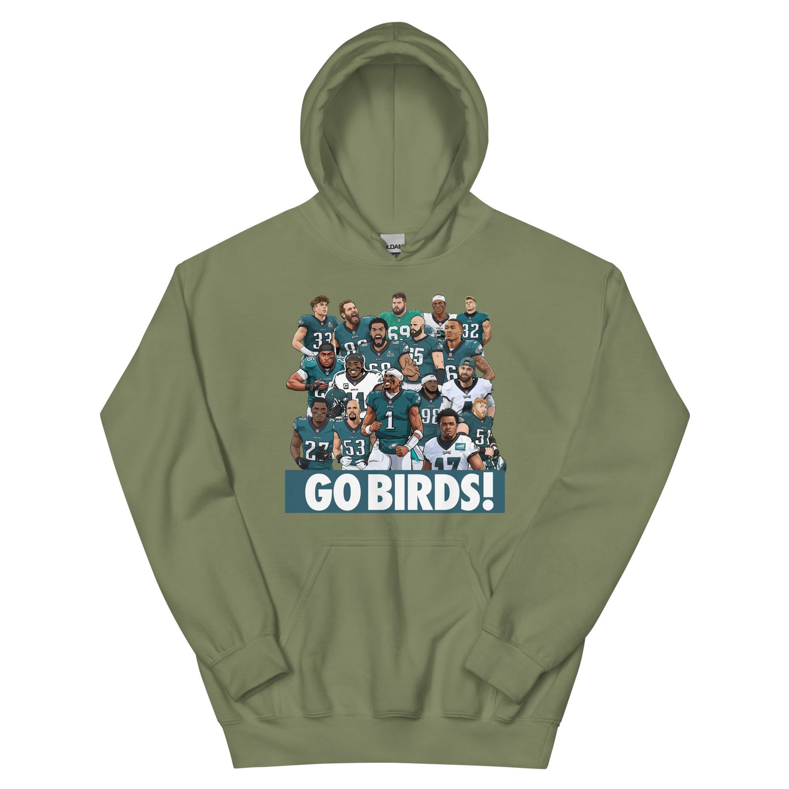 Go Birds! Unisex Hoodie - Image 11
