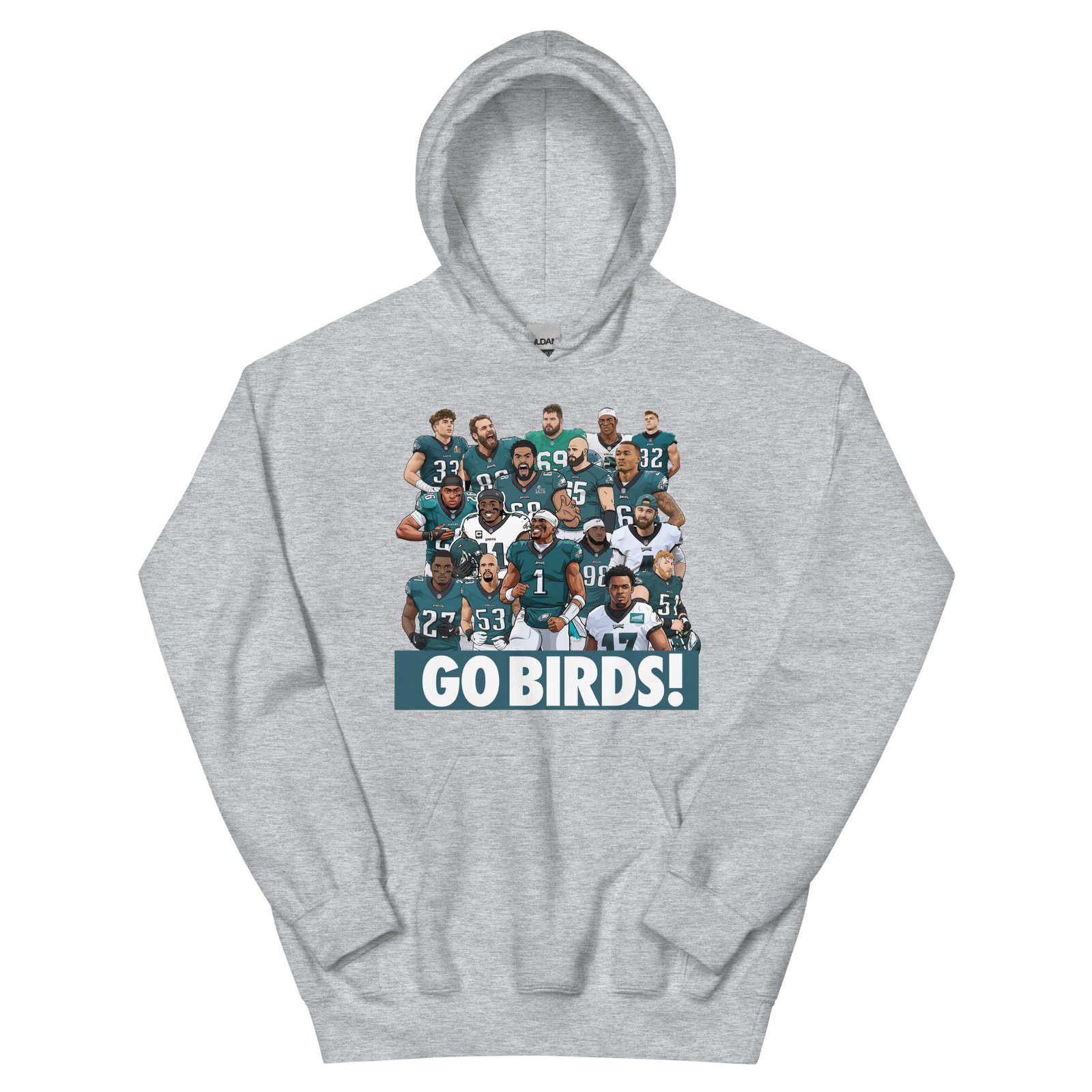 Go Birds! Unisex Hoodie - Image 13